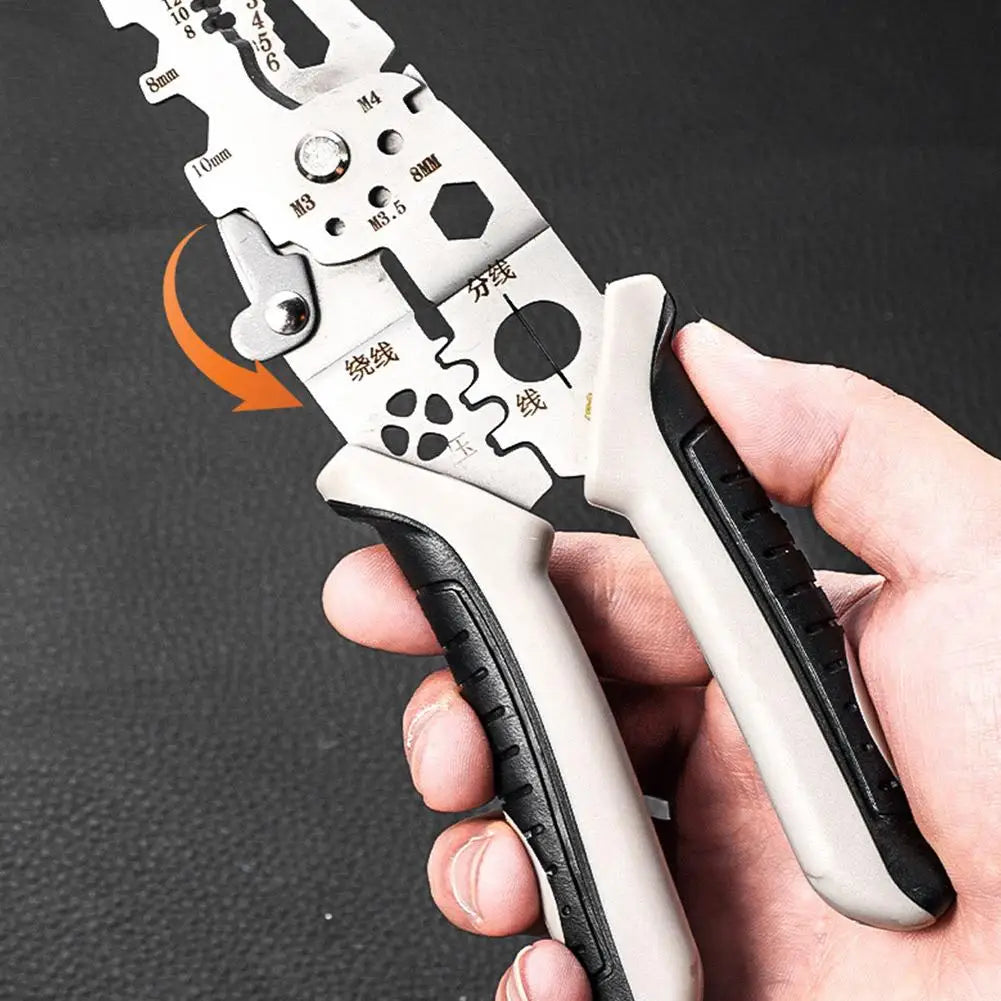 Heavy-Duty Industrial-Grade Multi-Purpose Wire Stripping Tool | Bowlift