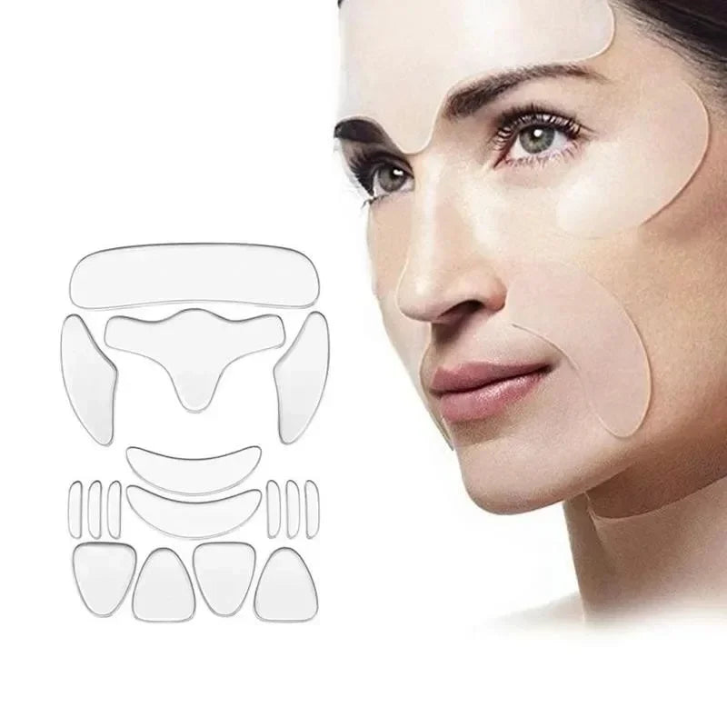 BowLift | Reusable Anti Wrinkle Silicone Sticker 16 Pcs