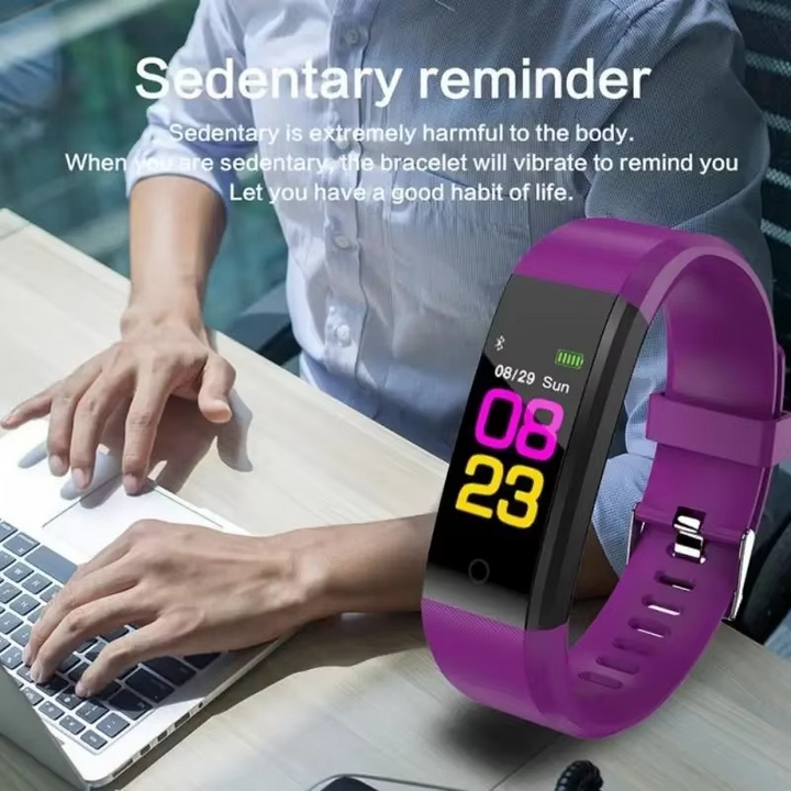 BowLift | Waterproof Fitness Smart Watch with Heart Rate and Blood Pressure Tracking for Men and Women