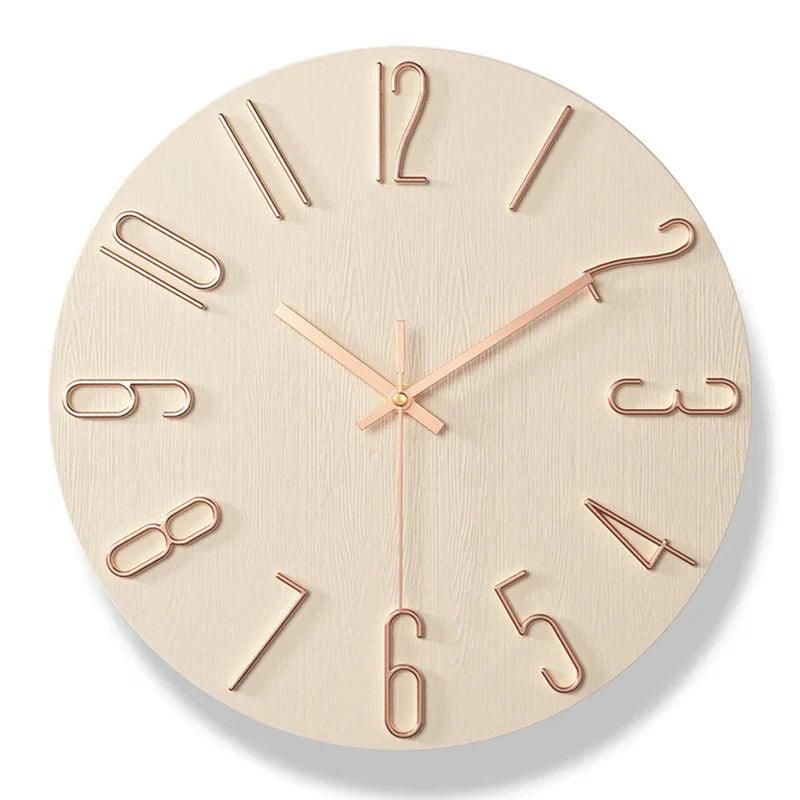BowLift | ScandiTick - Elegant Wooden Timepiece