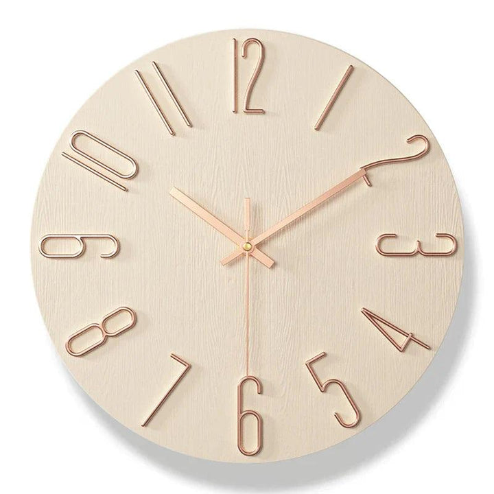 BowLift | ScandiTick - Elegant Wooden Timepiece