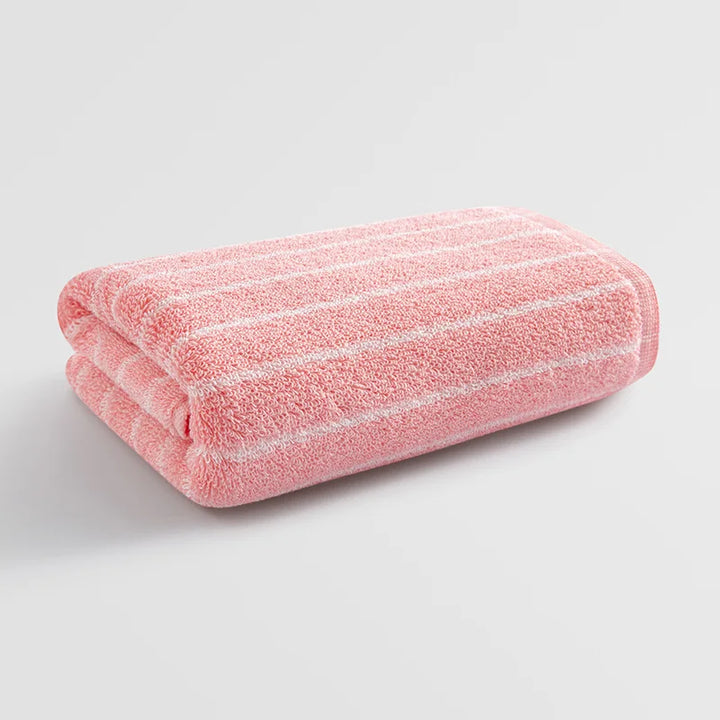 Retro Striped Cotton Towel | Bowlift