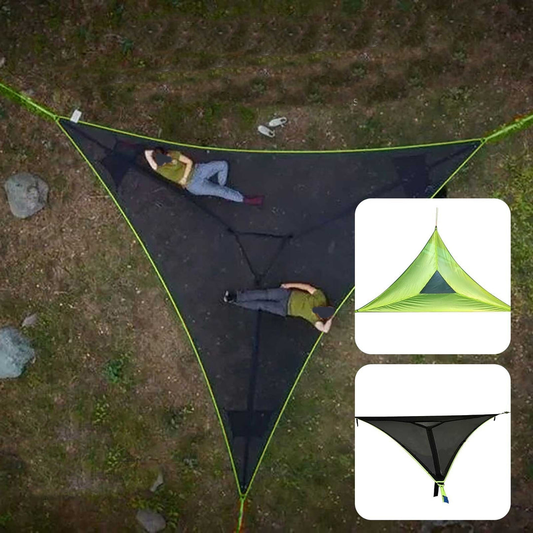 Triangle Giant Aerial Camping Hammock | Bowlift