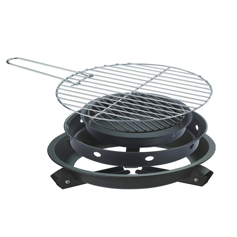 Portable Non-Stick Elite Adventure Camping Grill | Bowlift