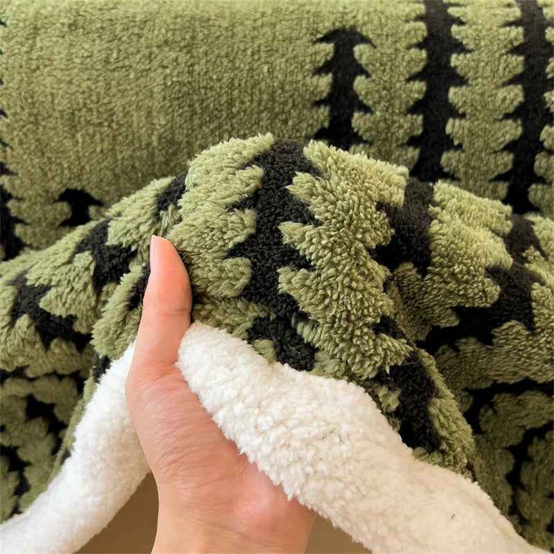 BowLift | Velvory | Extra Thick Cozy Blanket | Super Soft Flannel & Velvet Blanket | Skin Friendly, Fluffy & Warming | Luxury Blanket for Bed, Sofa & Travel