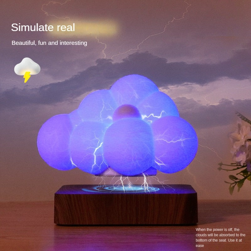 BowLift | Magnetic Buble Cloud Levitating Night Lamp