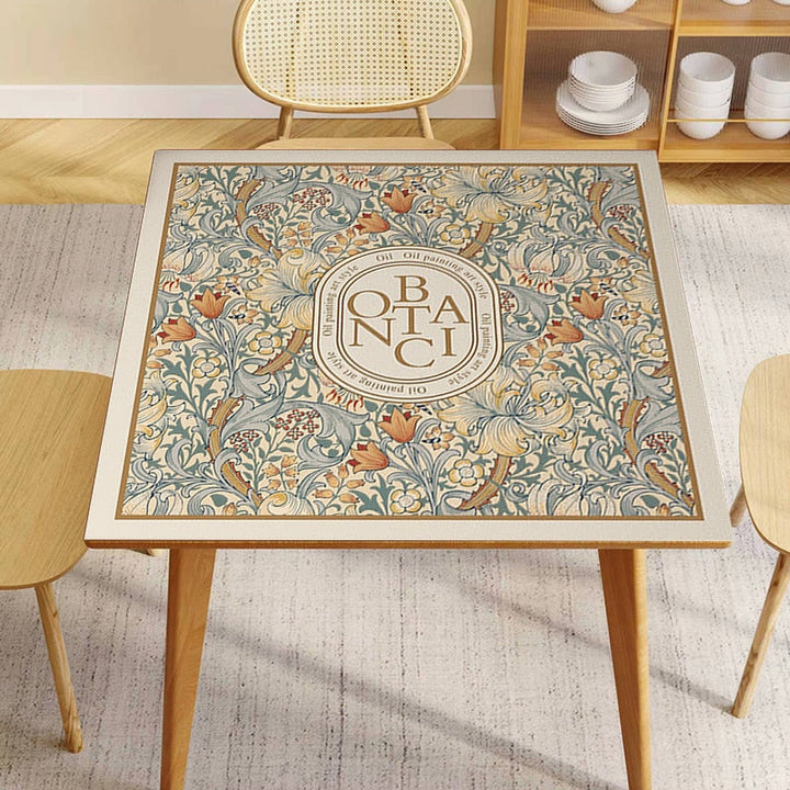 BowLift | Retro Floral Washing Machine Cover Drainer Mat