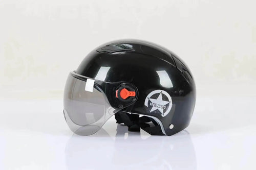 BowLift | Open-Face Motorcycle Helmet with Goggles – Orion