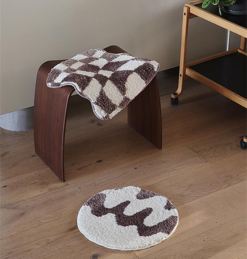 Wavy Grid Seat Cushion | Bowlift
