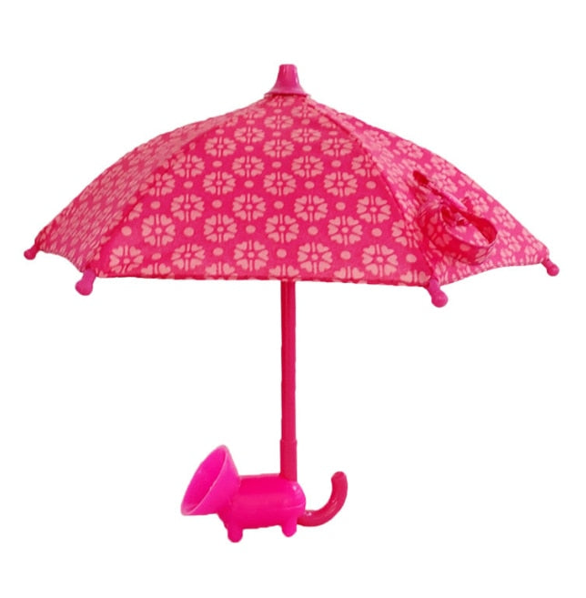 Phone Umbrella Sun Shade - Cute Mini Umbrella for Phone with Universal Adjustable Suction Cup Stand | Bowlift