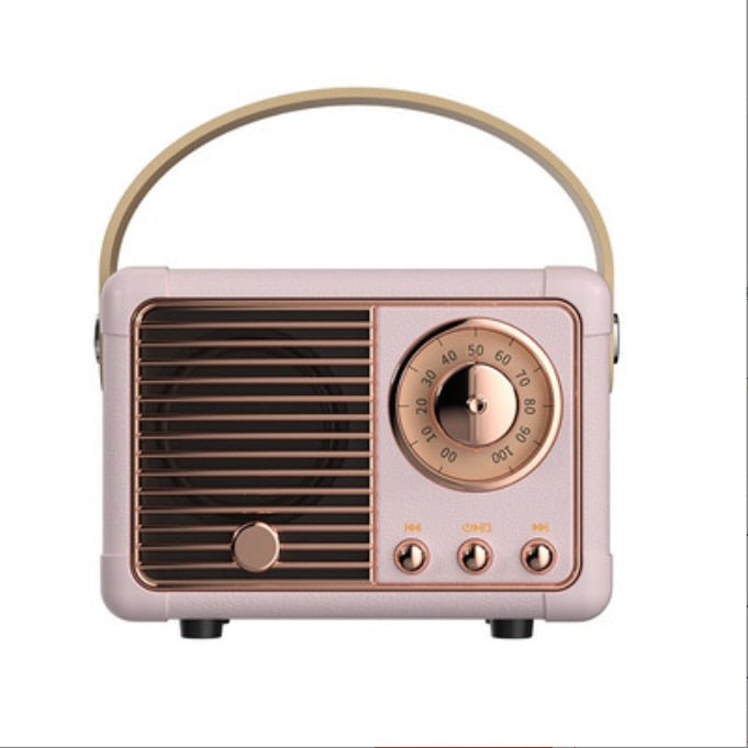 Mini Retro Radio Bowliftuetooth Speaker | Bowlift