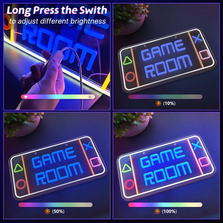 BowLift | Game Room Dimmable Led Neon Sign