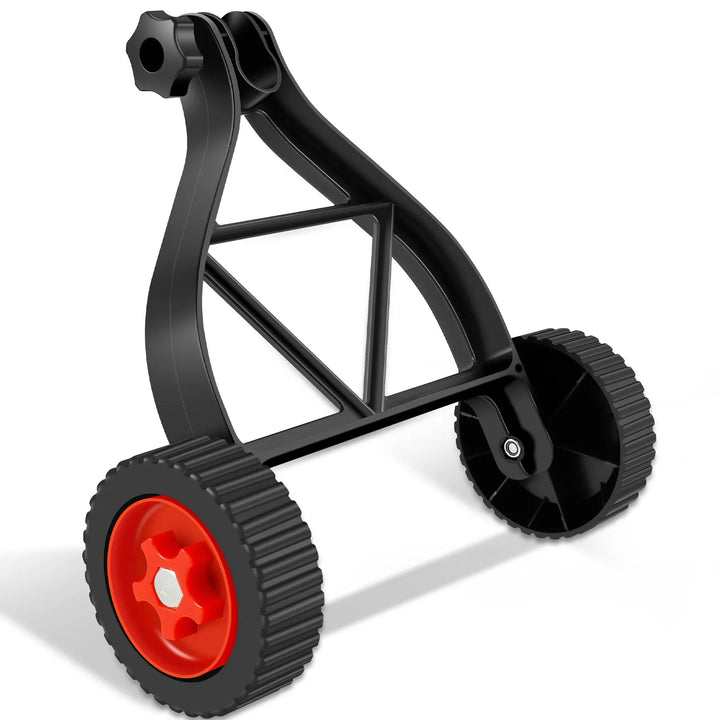 BowLift | Universal Support Wheel TRIMNOVA EasyRoll | Height Adjustable | Back & Arm Friendly | For Lawnmowers & Brush Cutters