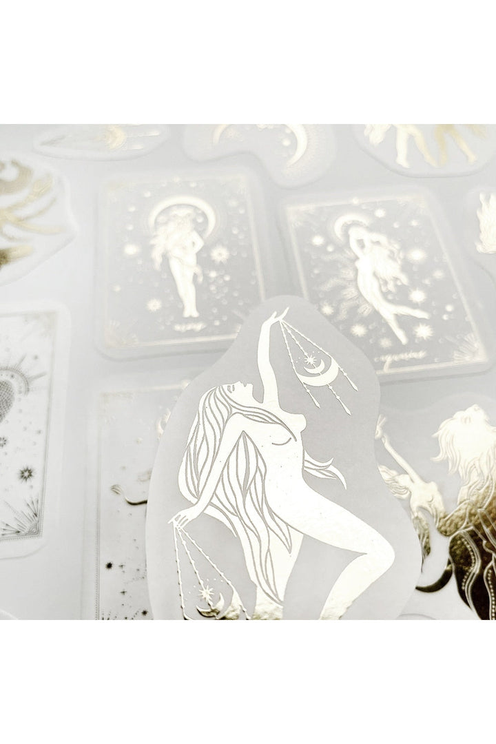 Girl Gold Stickers | Bowlift