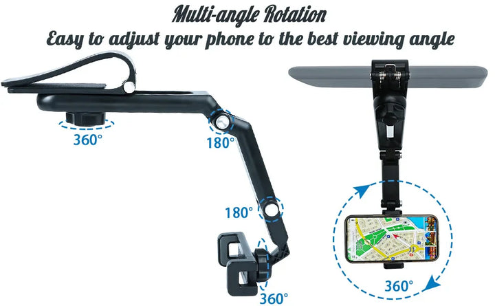 BowLift | Universal Sun Visor Adjustable Car Phone Holder