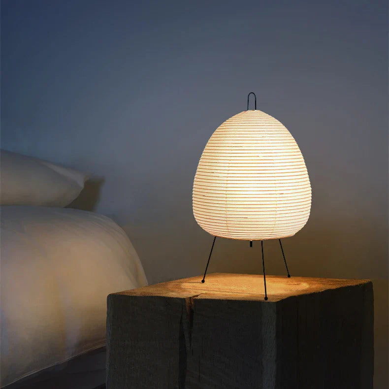 BowLift | Modern Japanese Paper Lantern Table Lamp