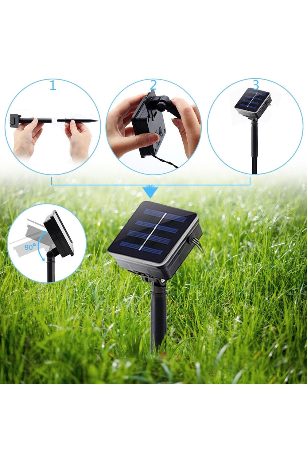 Solar Blossom String Lights | Bowlift