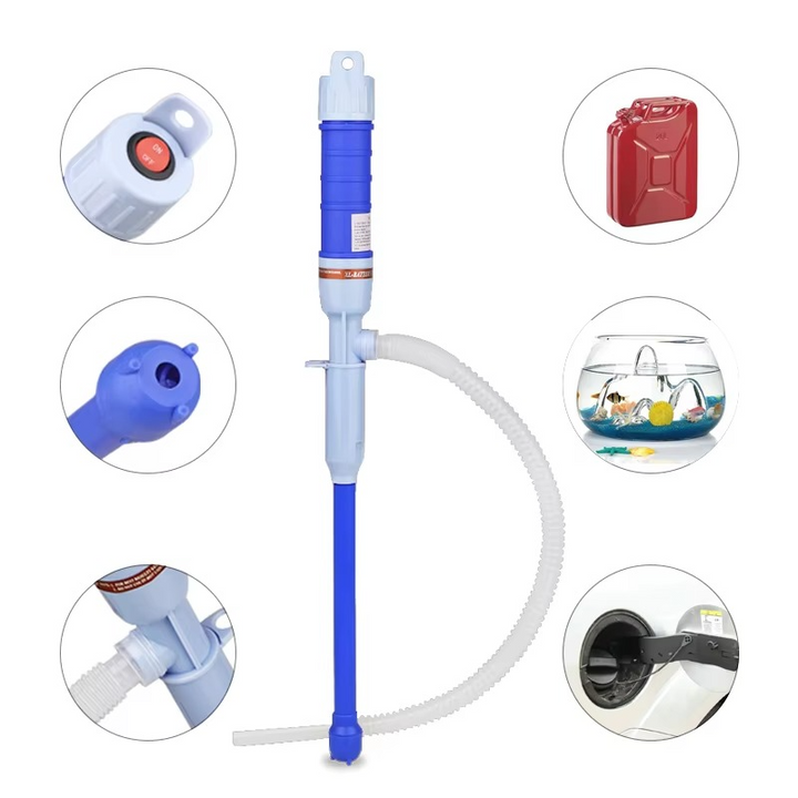 BowLift | Battery-Operated Portable Liquid Transfer Pump for Oil, Water, and Fuel