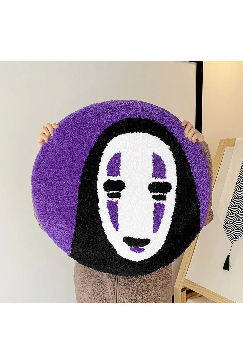 Face Soft Round Rug | Bowlift
