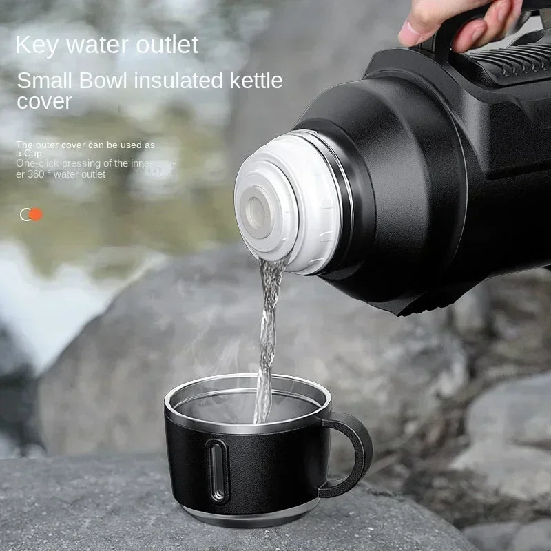 BowLift | Stainless Steel Heavy Duty Travel Hiking Thermos