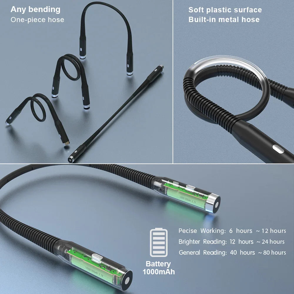 BowLift | LED Rechargeable Handsfree Reading Lamp