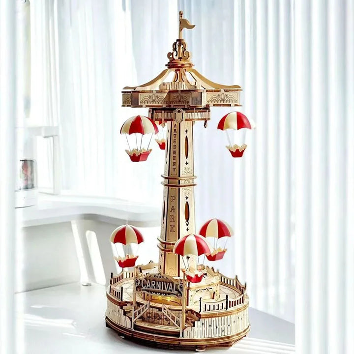 BowLift | Wooden 3D Puzzle DIY Carnival Tower Kit