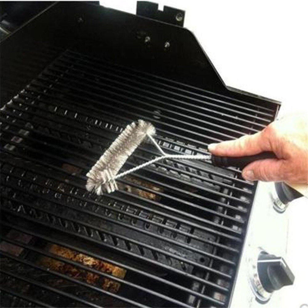 Stainless Steel BBQ Grill Cleaning Brush | Bowlift