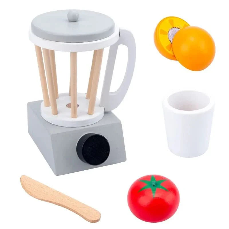 BowLift | Premium wooden play kitchen with blender, toaster & coffee machine