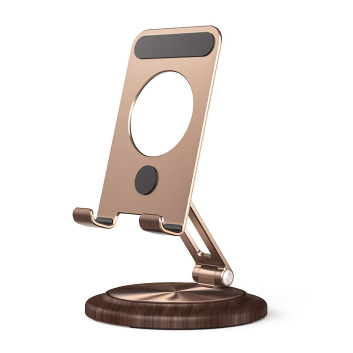 BowLift | 360 Rotating Wooden Foldable Universal Phone Holder