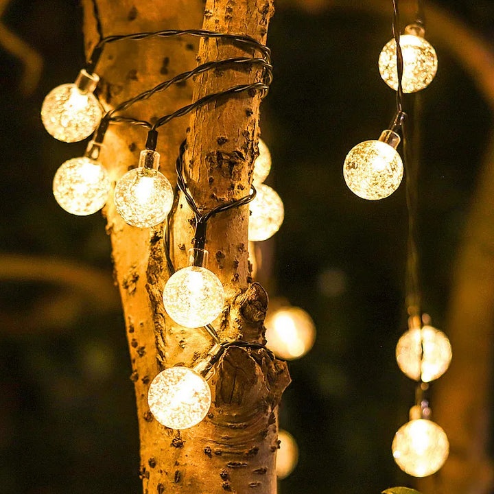 BowLift | 100 LED Solar String Lights Outdoor - Waterproof
