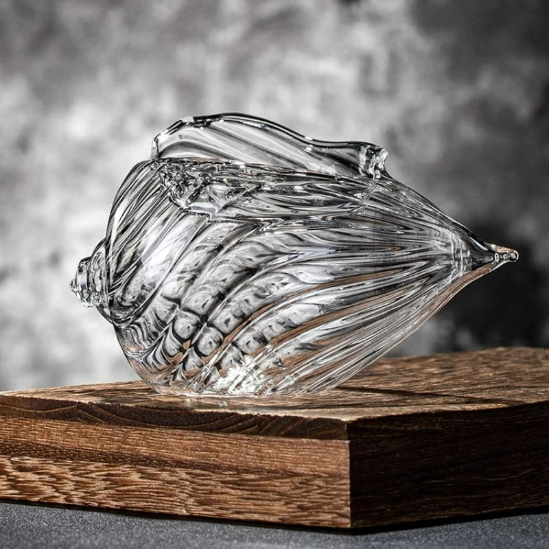 Conch Shell Glass 2-Piece Set Bowlift