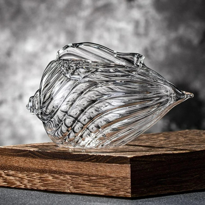Conch Shell Glass 2-Piece Set Bowlift