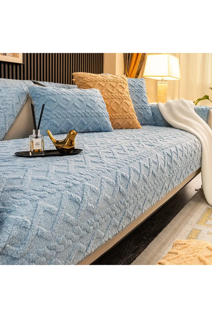 Plush living room blanket | Bowlift