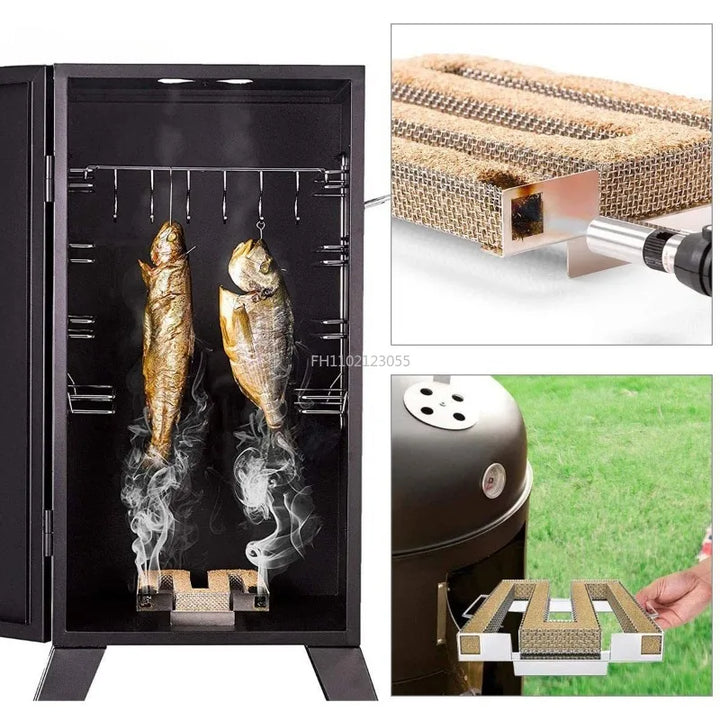 BowLift | Räuchinox Cold Smoke Generator | Stainless Steel & Durable | Up to 10h Smoke | For Grill & Smoker