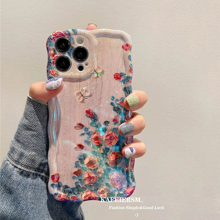 BowLift | Blossom Glow Floral Pattern iPhone Case
