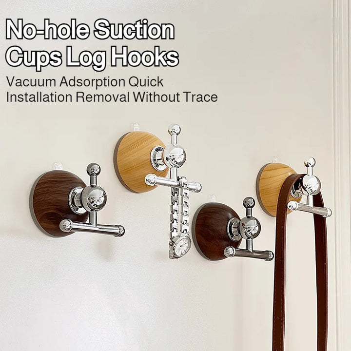 Punch-Free Quick Hang Wall Suction Cup Hook | Bowlift