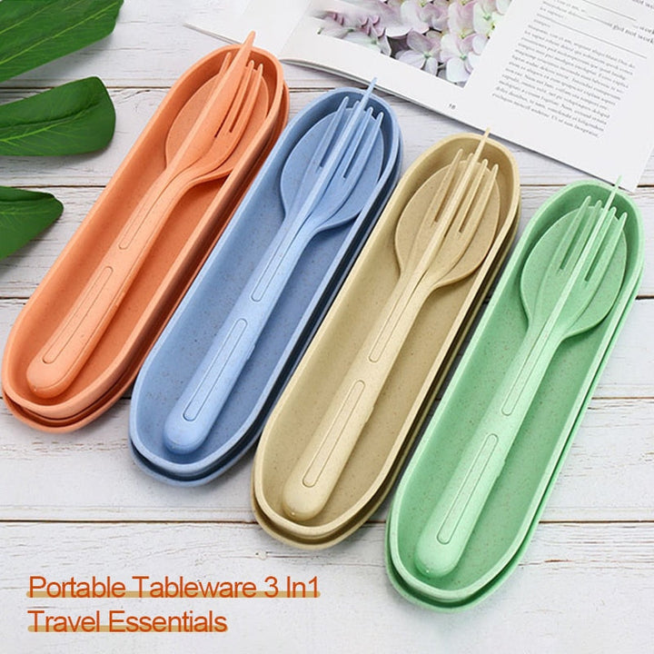 Portable All-in-one Travel Cutlery Set | Bowlift