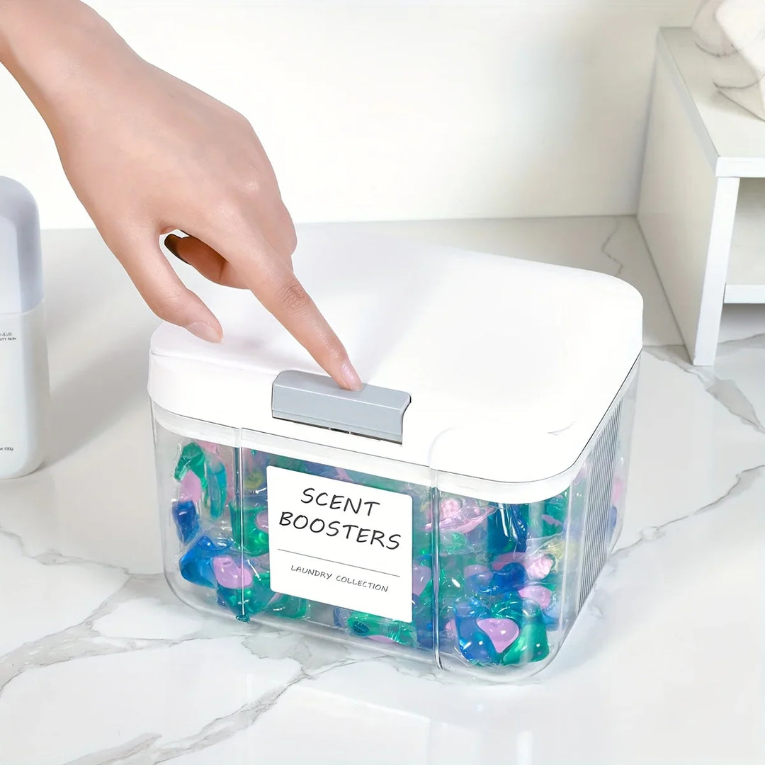 Detergent Pods Storage Box with Lid | Bowlift