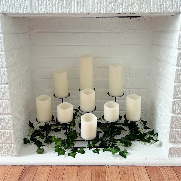 Flameless Melted Candles Bowlift