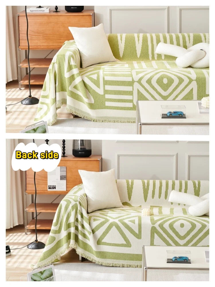 BowLift | Sofa Towel With Tassels