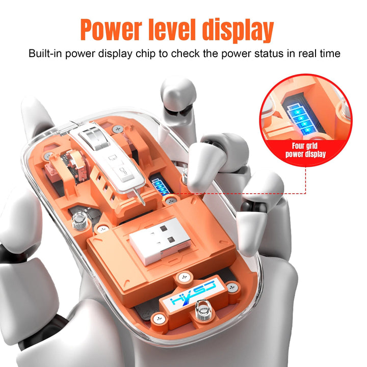 BowLift | Transparent Wireless Bluetooth Mouse