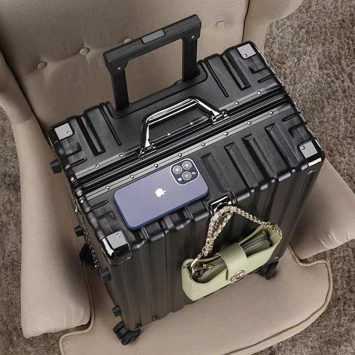 BowLift | Hardshell suitcase with aluminum frame – Vilnius