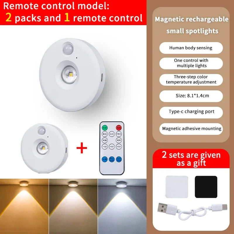 BowLift | LumoLine | PIR Motion Detector LED Light | Dimmable & Rechargeable | Wireless