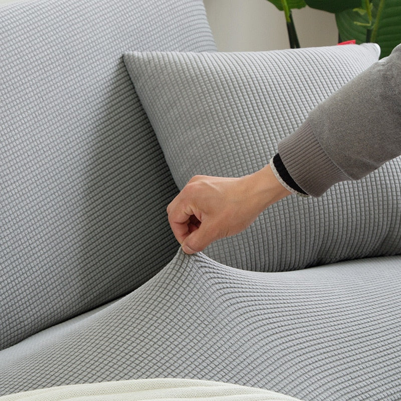 BowLift | FlexiCover Elastic Sofa Cover – Protection Cover for Corner Sofas and Standard Sofas