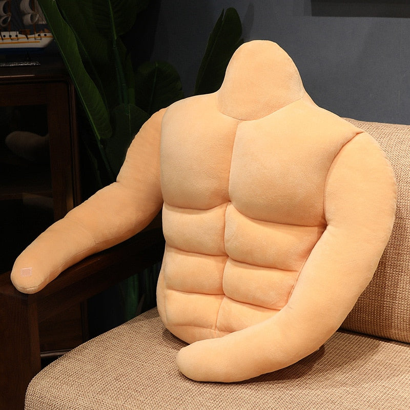 BowLift | Muscle Man Strong Cuddly Body Pillow Cushion