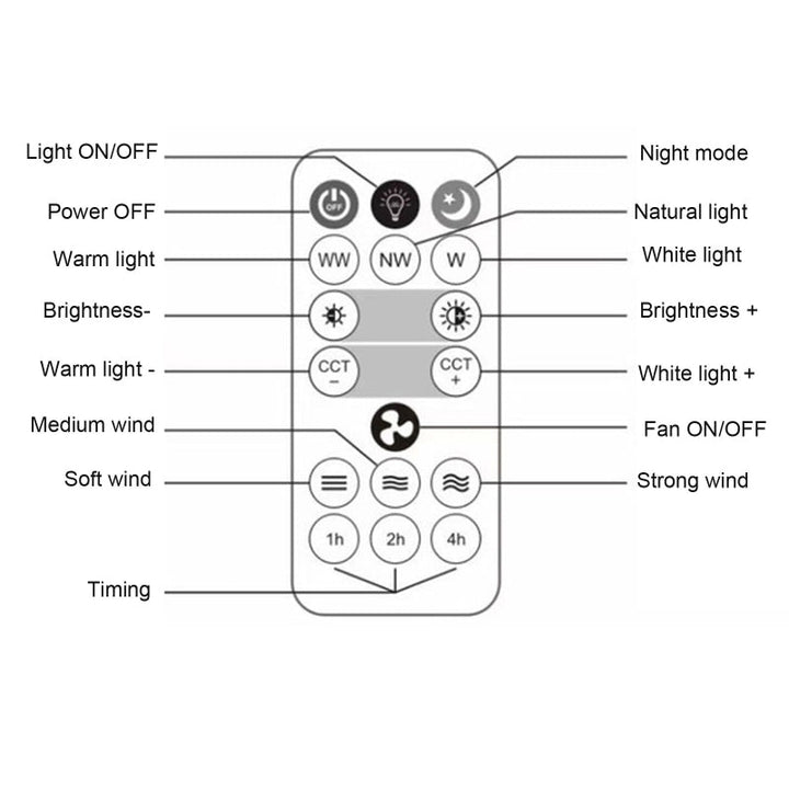 BowLift | Remote Control Ceiling Fan Lamp