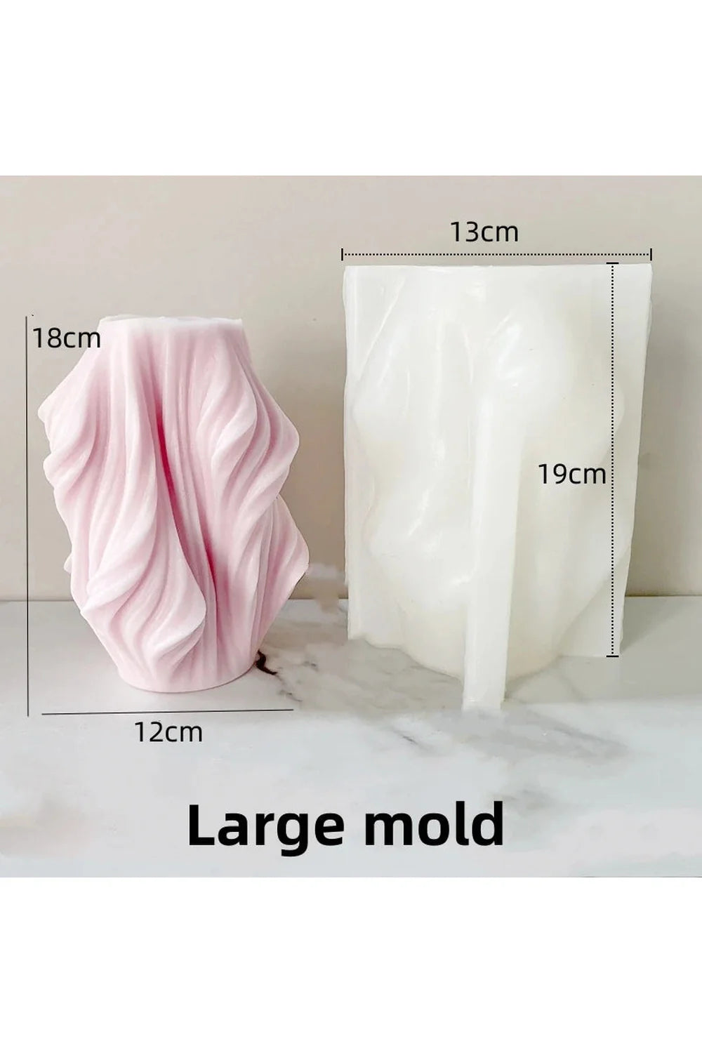 Wave candle shape DIY | Bowlift