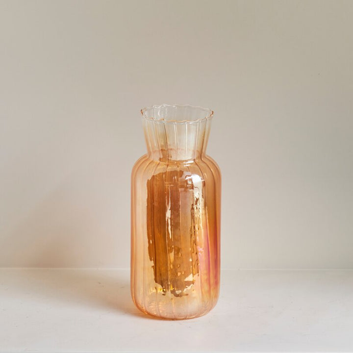 Gold Coat Glass Vase | Bowlift