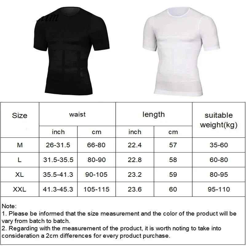 BowLift | Men's Body Shaper Slimming T-Shirt