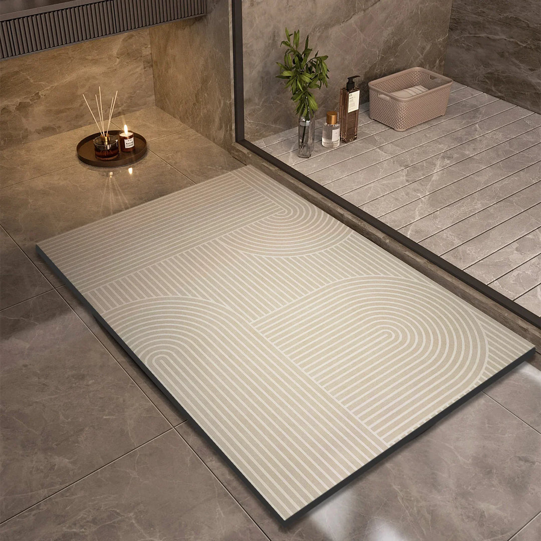 BowLift | Superabsorbent Non-slip Bath Mat Quick-drying Shower Rug